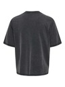 ONLY Schwarzes Damen-T-Shirt ONLY Lulu