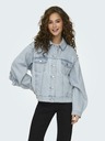 ONLY Hellblaue Jeansjacke für Damen ONLY Penny