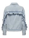 ONLY Hellblaue Jeansjacke für Damen ONLY Penny