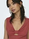 ONLY Ziegelfarbenes Damen-Crop-Top ONLY Jany