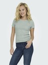 ONLY Hellgrünes ONLY Damen-T-Shirt Carlotta