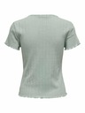 ONLY Hellgrünes ONLY Damen-T-Shirt Carlotta