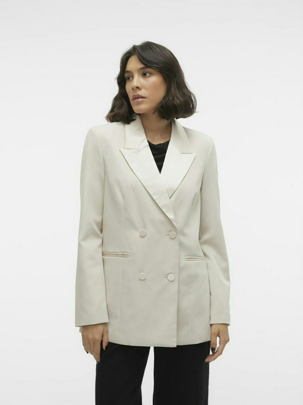 Vero Moda Cremefarbene Damenjacke VERO MODA Holly