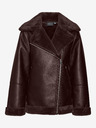 Vero Moda VERO MODA Emmy dunkelbraun Damen Lederjacke