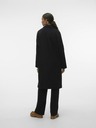Vero Moda Schwarzer Damenmantel aus Wollmischung VERO MODA Hazel