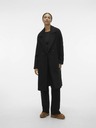 Vero Moda Schwarzer Damenmantel aus Wollmischung VERO MODA Hazel
