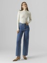 Vero Moda VERO MODA Sally Creme Damen Pullover Kleid