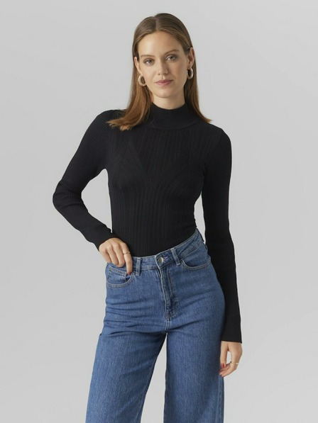 Vero Moda Schwarzer Damen VERO MODA Sally Pullover