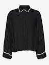 Vero Moda Schwarzes Damenhemd Vero Moda Bumpy