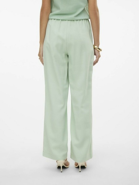 Vero Moda Hellgrüne Damen-Weitbeinhose von VERO MODA Carmen