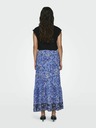 ONLY Blauer gemusterter Damen-Maxirock ONLY Veneda