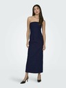 ONLY Dunkelblaues Damen Denim Midikleid ONLY Gisele