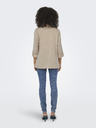 ONLY Beige gestreifte Damenjacke ONLY Marsa