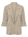 ONLY Beige gestreifte Damenjacke ONLY Marsa