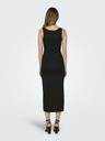 ONLY Schwarzes ärmelloses Midikleid für Damen ONLY Lea
