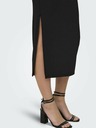 ONLY Schwarzes ärmelloses Midikleid für Damen ONLY Lea