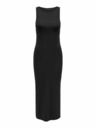 ONLY Schwarzes ärmelloses Midikleid für Damen ONLY Lea