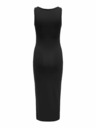 ONLY Schwarzes ärmelloses Midikleid für Damen ONLY Lea