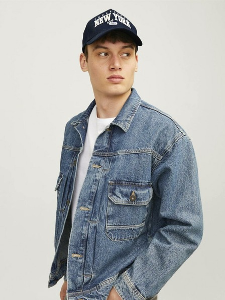 Jack & Jones Dunkelblaue Jack & Jones Citi-Mütze für Herren