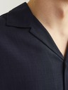 Jack & Jones Dunkelblaues Herren-Kurzarmhemd Jack & Jones Aaron