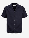 Jack & Jones Dunkelblaues Herren-Kurzarmhemd Jack & Jones Aaron