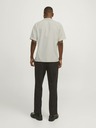 Jack & Jones Beige Herren-Kurzarmhemd Jack & Jones Aaron Shirt