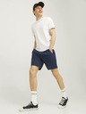 Jack & Jones Dunkelblaue Herren-Chino-Shorts mit Leinen Jack & Jones Ace