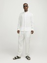 Jack & Jones Jack & Jones Lawrence weißes Herren-Leinenhemd