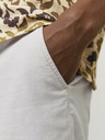 Jack & Jones Cremefarbene Herren-Chinoshorts mit Leinen Jack & Jones Ace