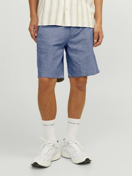Jack & Jones Hellblaue Herren-Chino-Shorts mit Leinen Jack & Jones Ace