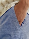 Jack & Jones Hellblaue Herren-Chino-Shorts mit Leinen Jack & Jones Ace