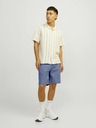 Jack & Jones Hellblaue Herren-Chino-Shorts mit Leinen Jack & Jones Ace