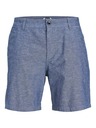 Jack & Jones Hellblaue Herren-Chino-Shorts mit Leinen Jack & Jones Ace