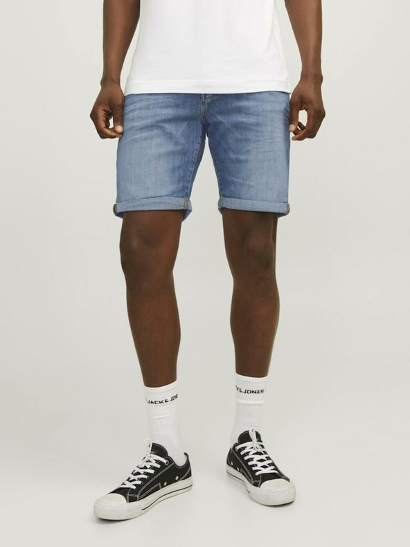 Jack & Jones Blaue Herren-Jeans-Shorts Jack & Jones Rick