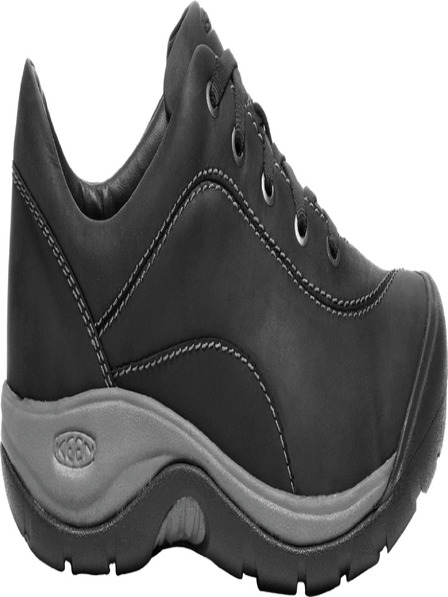 Keen Schwarze Damen Leder Keen Presidio II W Turnschuhe