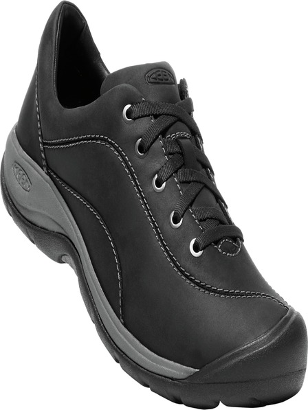 Keen Schwarze Damen Leder Keen Presidio II W Turnschuhe