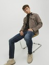 Jack & Jones Dunkelblaue Herrenjeans mit gerader Passform Jack & Jones Mike