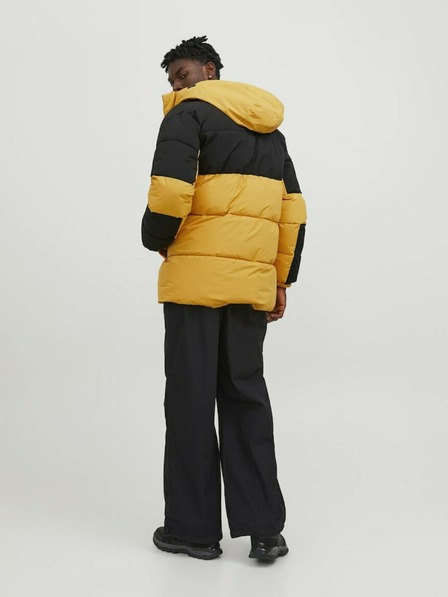 Jack & Jones Gelbe Jack & Jones Force Herren-Winterjacke