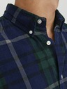 Jack & Jones Dunkelblaues Jack & Jones Brook Karohemd für Herren