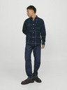Jack & Jones Dunkelblaues Jack & Jones Brook Karohemd für Herren