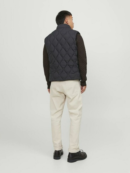 Jack & Jones Schwarze Herren Reversible Jack & Jones Side Vest