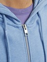Jack & Jones Blaues Jack & Jones Forest Herren-Kapuzen-Sweatshirt mit Reißverschluss