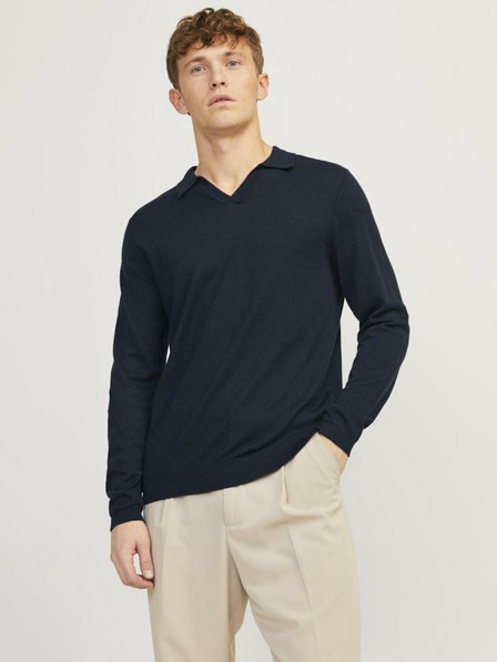 Jack & Jones Dunkelblauer Jack & Jones Cigor-Pullover für Herren