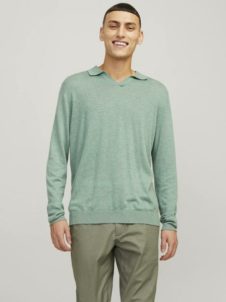Jack & Jones Grüner Jack & Jones Herren Cigor Pullover