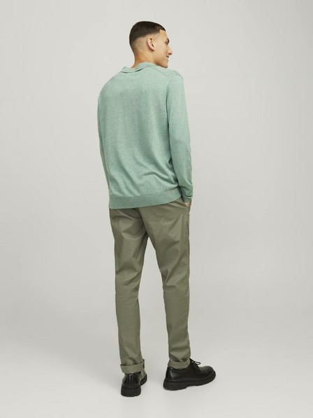 Jack & Jones Grüner Jack & Jones Herren Cigor Pullover