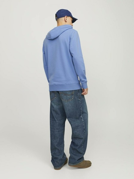 Jack & Jones Blauer Jack & Jones Henry-Kapuzenpullover für Herren
