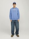 Jack & Jones Blauer Jack & Jones Henry-Kapuzenpullover für Herren