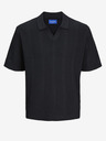 Jack & Jones Schwarzes Herren-Poloshirt Jack & Jones Taormina