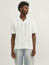 Jack & Jones Cremefarbenes Herren-Polohemd Jack & Jones Taormina