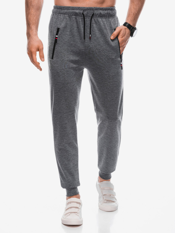 Edoti Herren-Sweatpants P - grau
